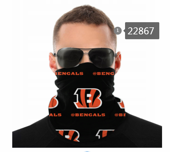 2021 NFL Cincinnati Bengals  #61 Dust mask with filter->nfl dust mask->Sports Accessory